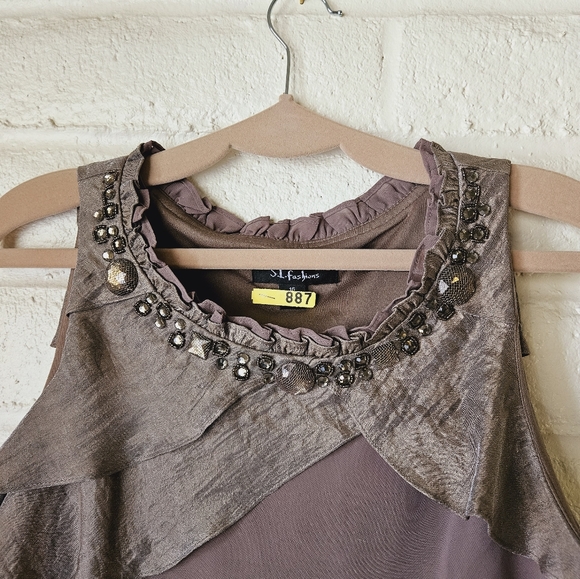 Nordstrom S.L Fashions cocktail dress size 16 - Picture 4 of 4